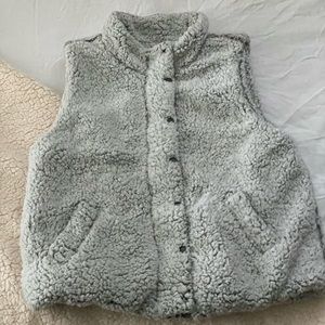 fuzzy vest